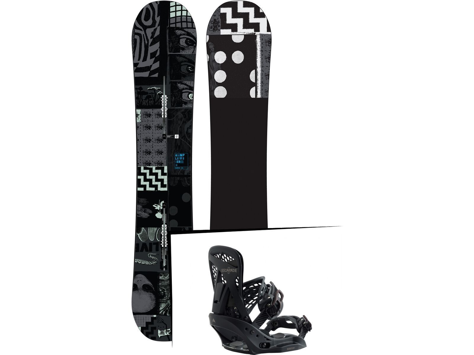 Set: Burton Amplifier 2019 +  Escapade EST (2218438S) | Bild 1