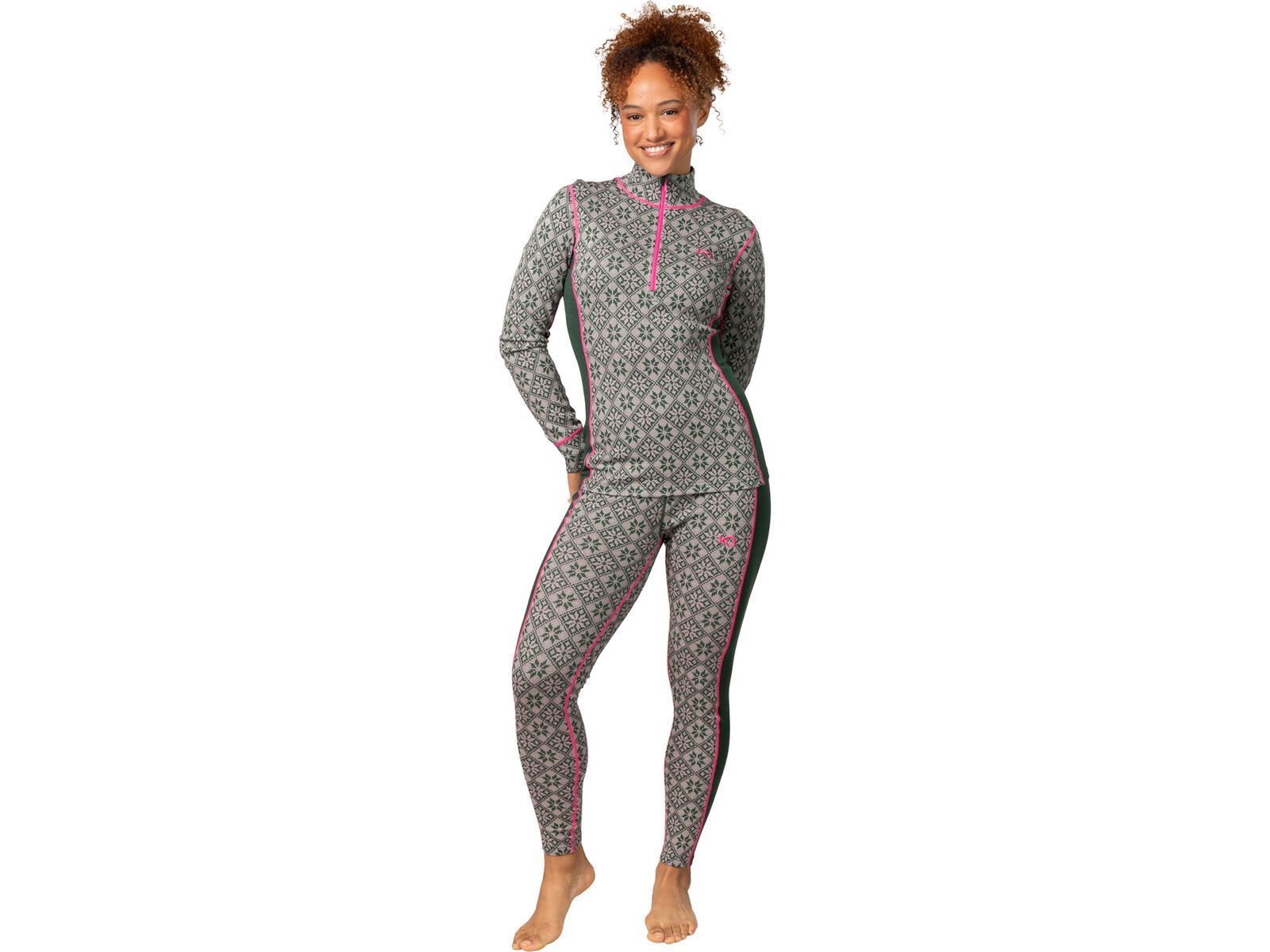 Kari Traa Rose Half Zip Baselayer, thyme | Bild 4