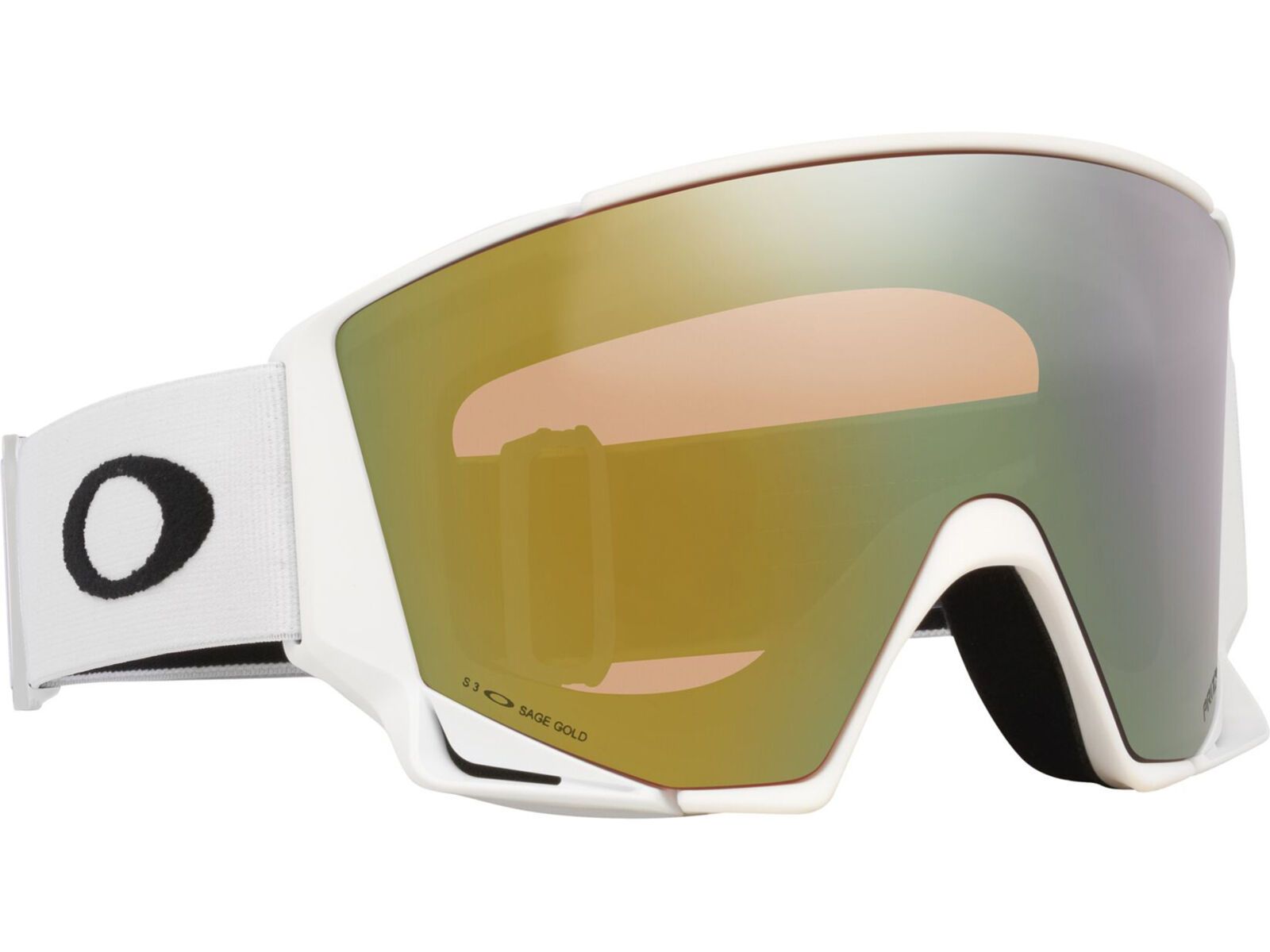 Oakley Flow Scape L, Prizm Sage Gold Iridium & Iced / matte white | Bild 13