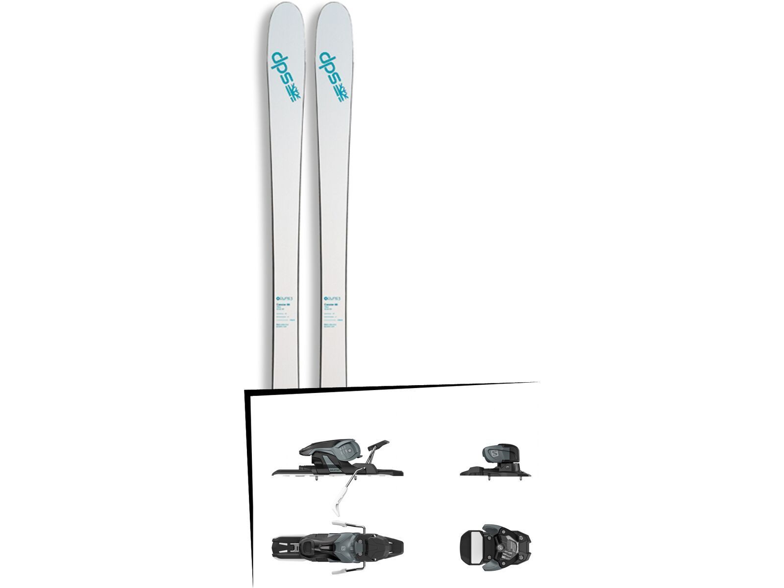 Set: DPS Skis Uschi 85 2017 + Salomon Warden 11 (1706221) | Bild 1