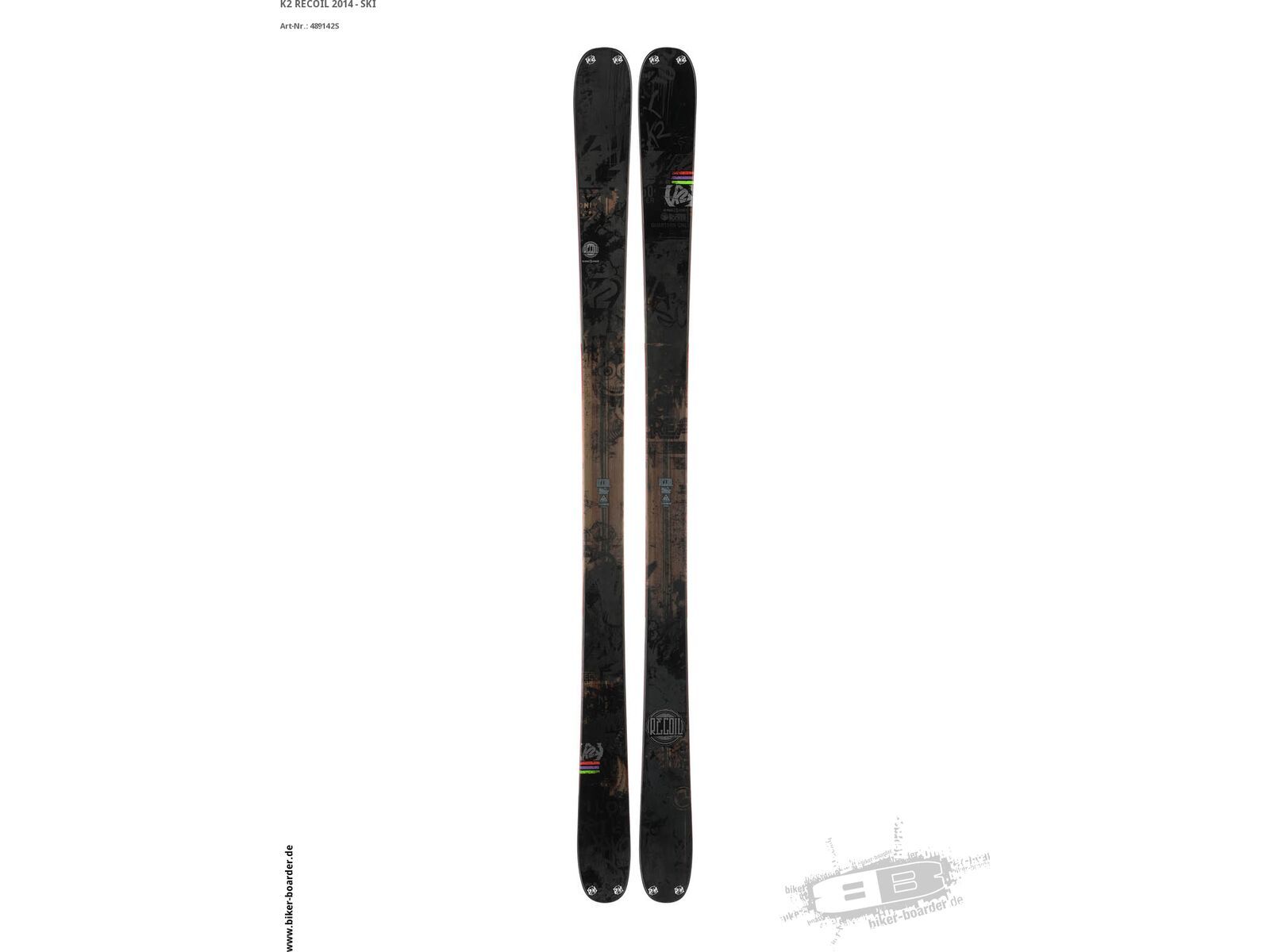 K2 SKI Set: Recoil 2014 + Marker Squire 11 | Bild 2