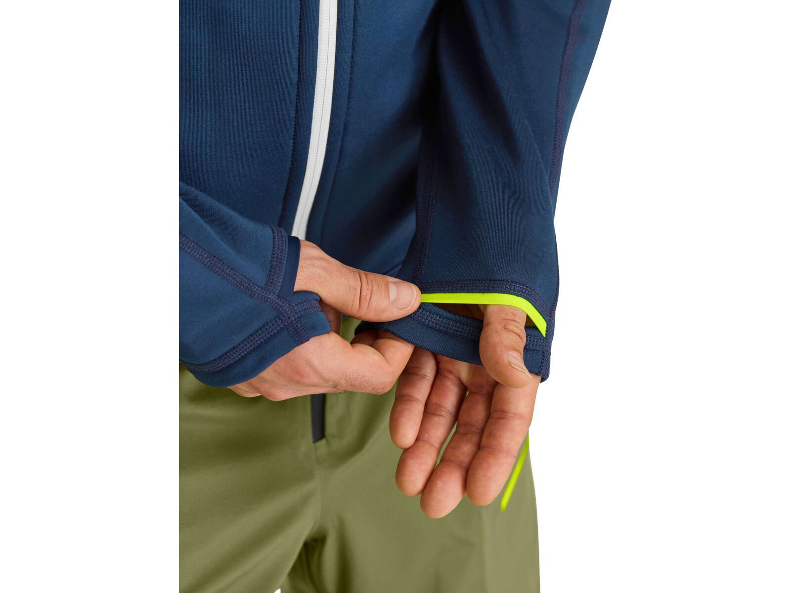 Ortovox Merino Fleece Hoody M, dark arctic grey | Bild 3