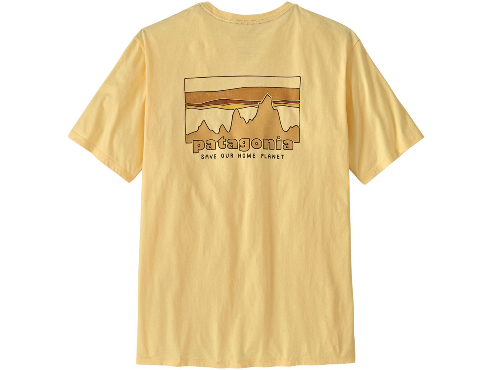 Patagonia Men's '73 Skyline Organic T-Shirt, buttercup yellow | Bild 2