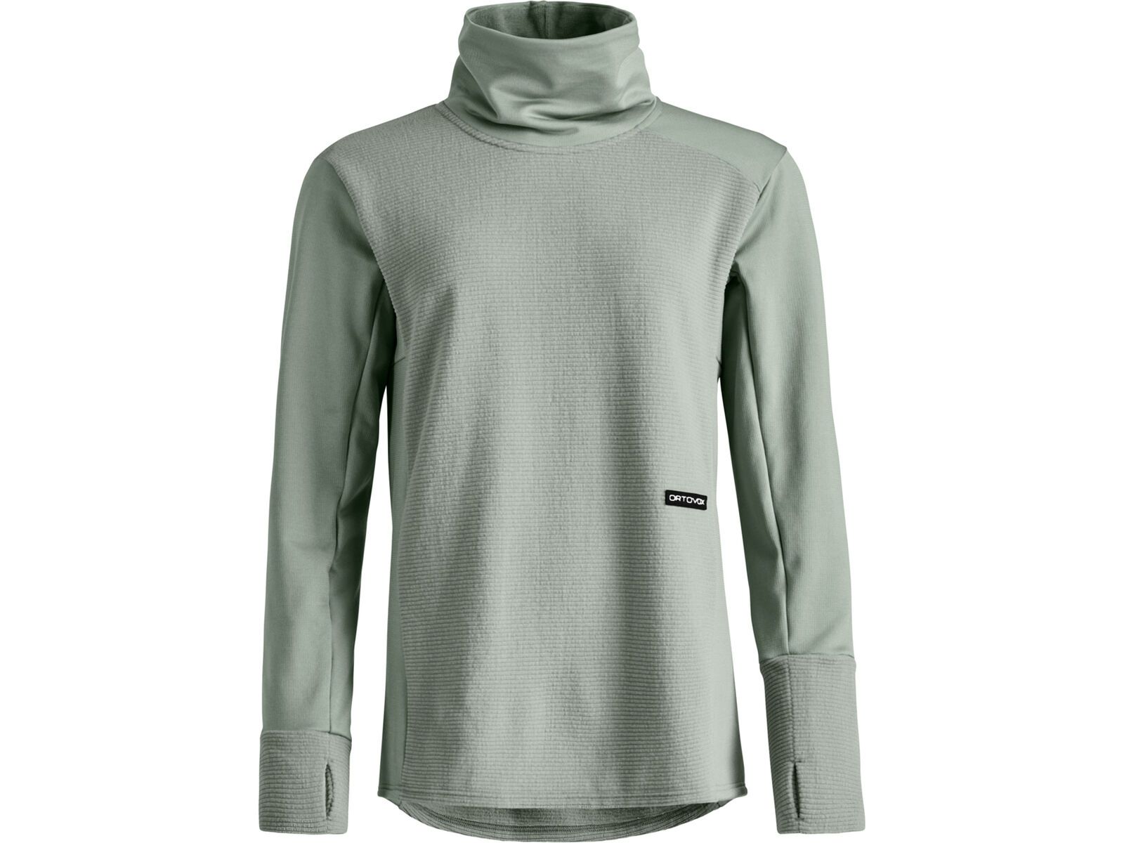Ortovox Fleece Cord Longsleeve W, green sage | Bild 1