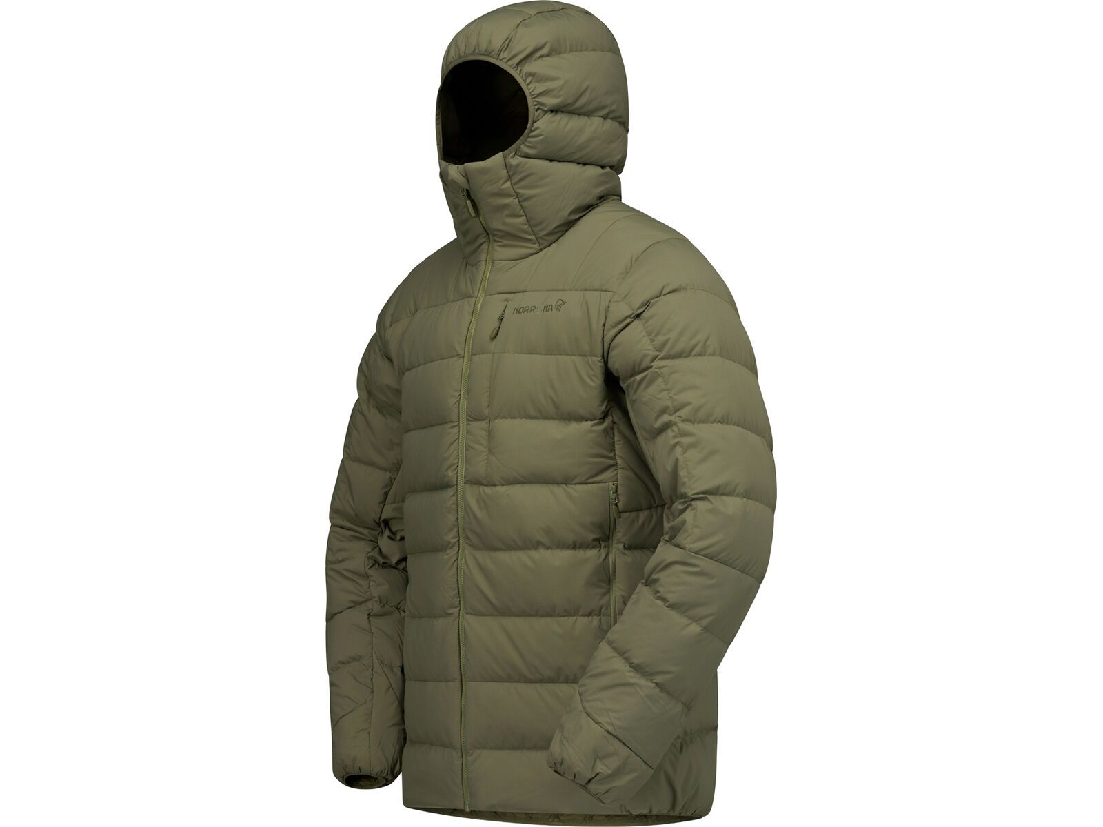 Norrona femund down700 Zip Hood M's, olive night | Bild 3