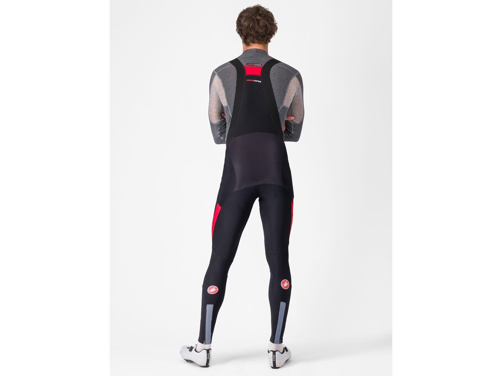 Castelli Sorpasso RoS Bibtight, black red | Bild 9