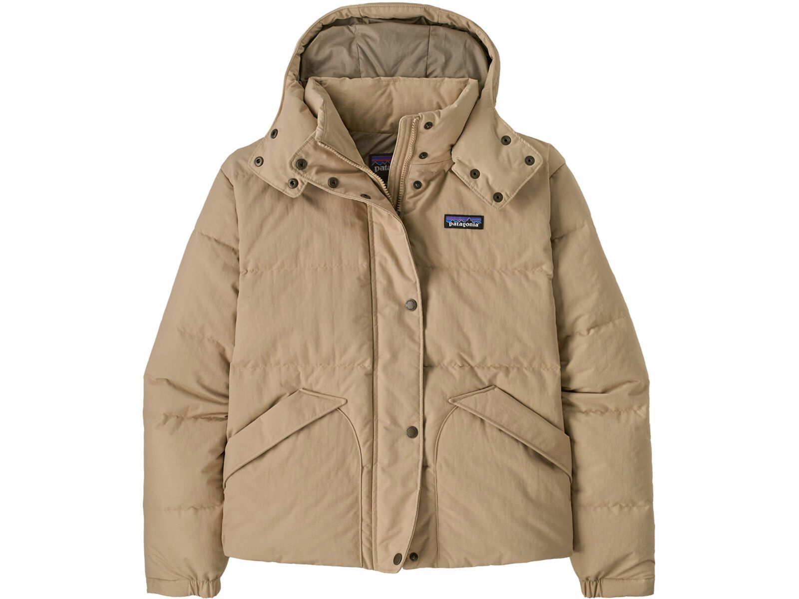 Patagonia Women's Downdrift Jacket, oar tan w/seabird grey | Bild 1