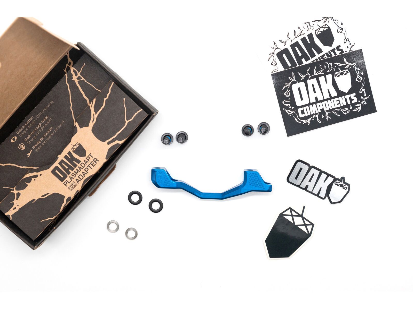 OAK Components Plasmadapt Bremsadapter PM +40/43 mm, blue | Bild 8