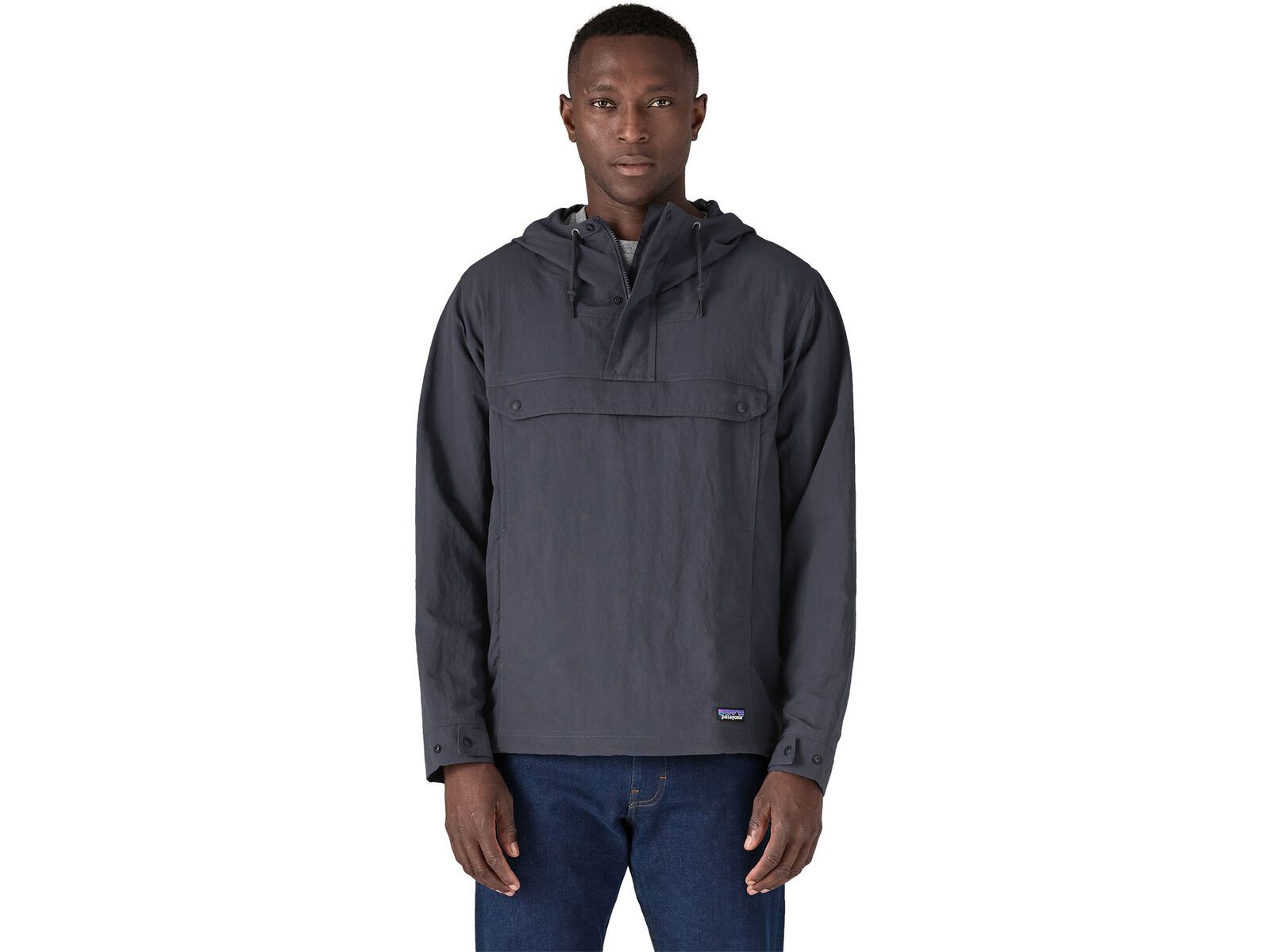 Patagonia Men's Isthmus Anorak Pullover, smolder blue | Bild 2