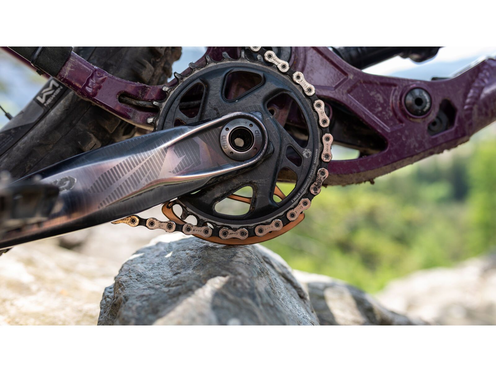 OAK Components Grown Bashguard 30T-34T ISCG 05, copper | Bild 3