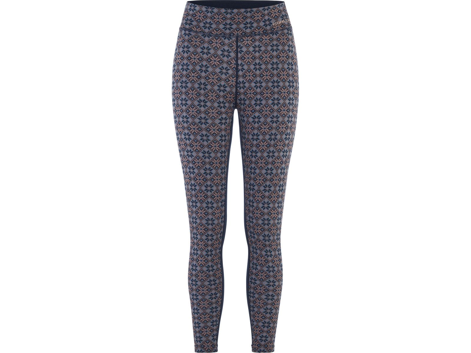 Kari Traa Rose Light High Waist Baselayer Pants, dark navy blue | Bild 1
