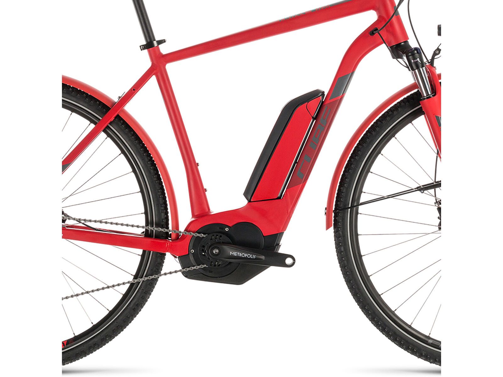 Cube Cross Hybrid Pro Allroad 500, red´n´grey | Bild 3