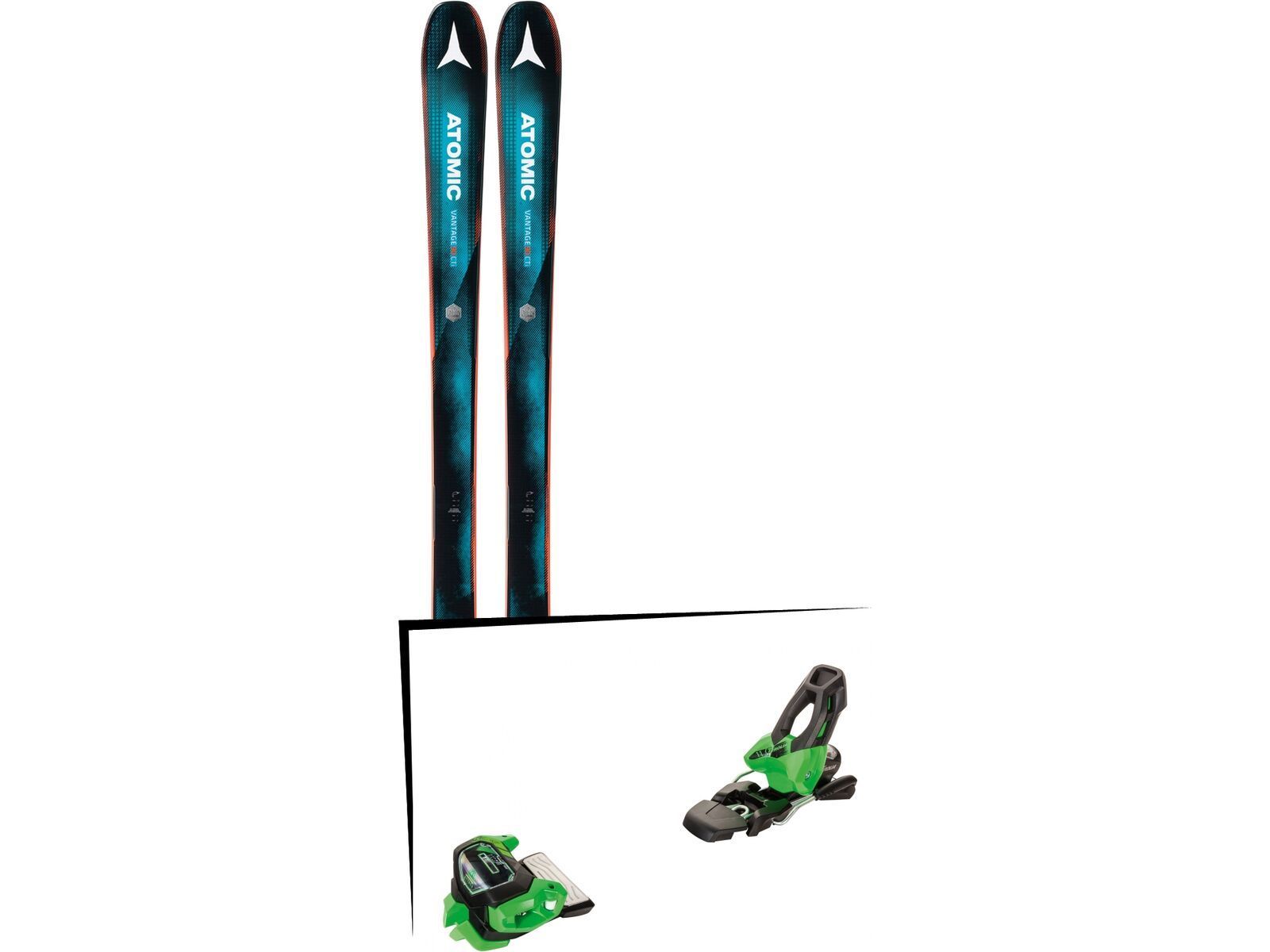 Set: Atomic Vantage 90 CTI 2018 + Tyrolia Attack² 11 GW green | Bild 1