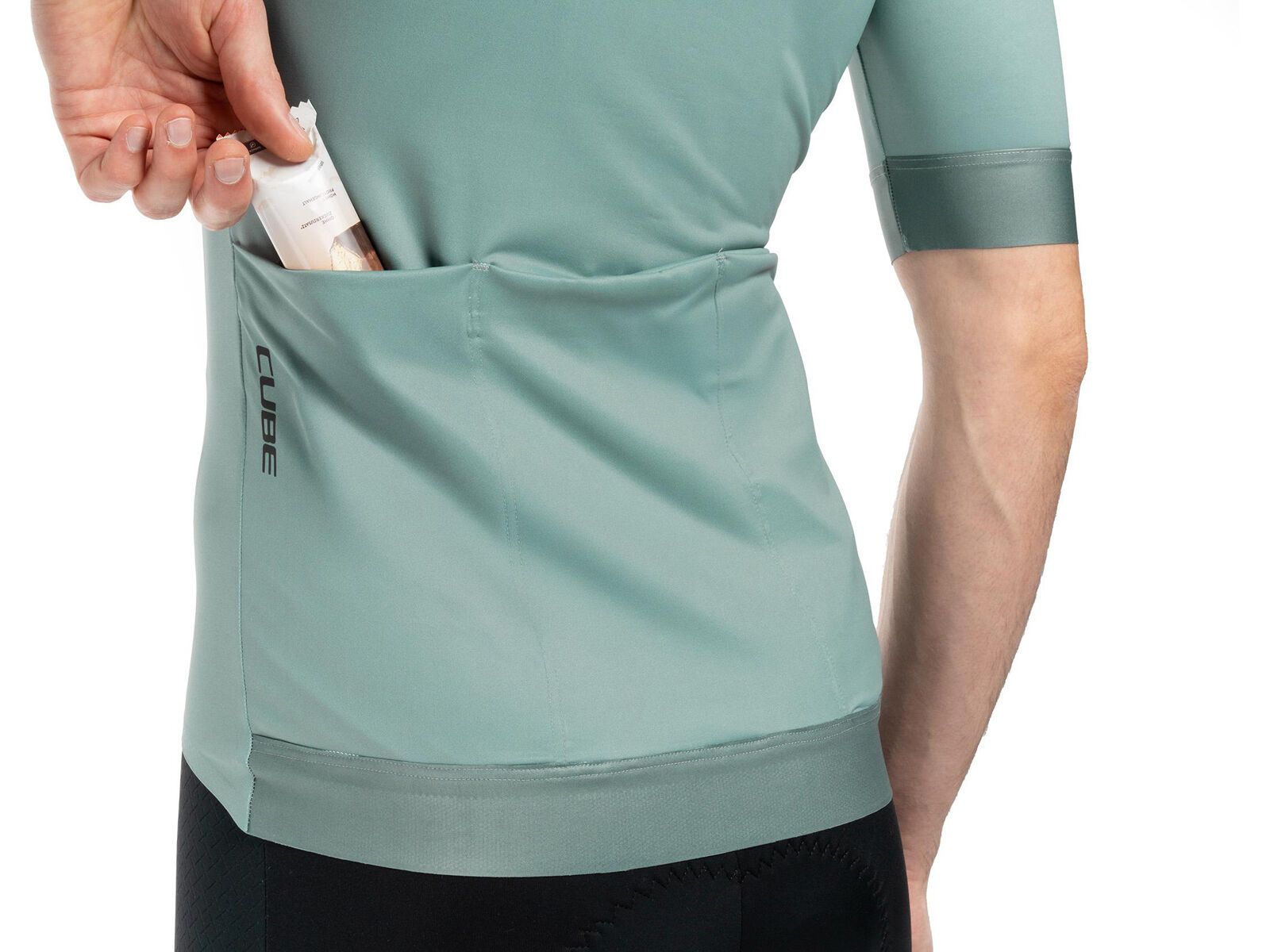 Cube Road/XC Trikot kurzarm, green | Bild 4