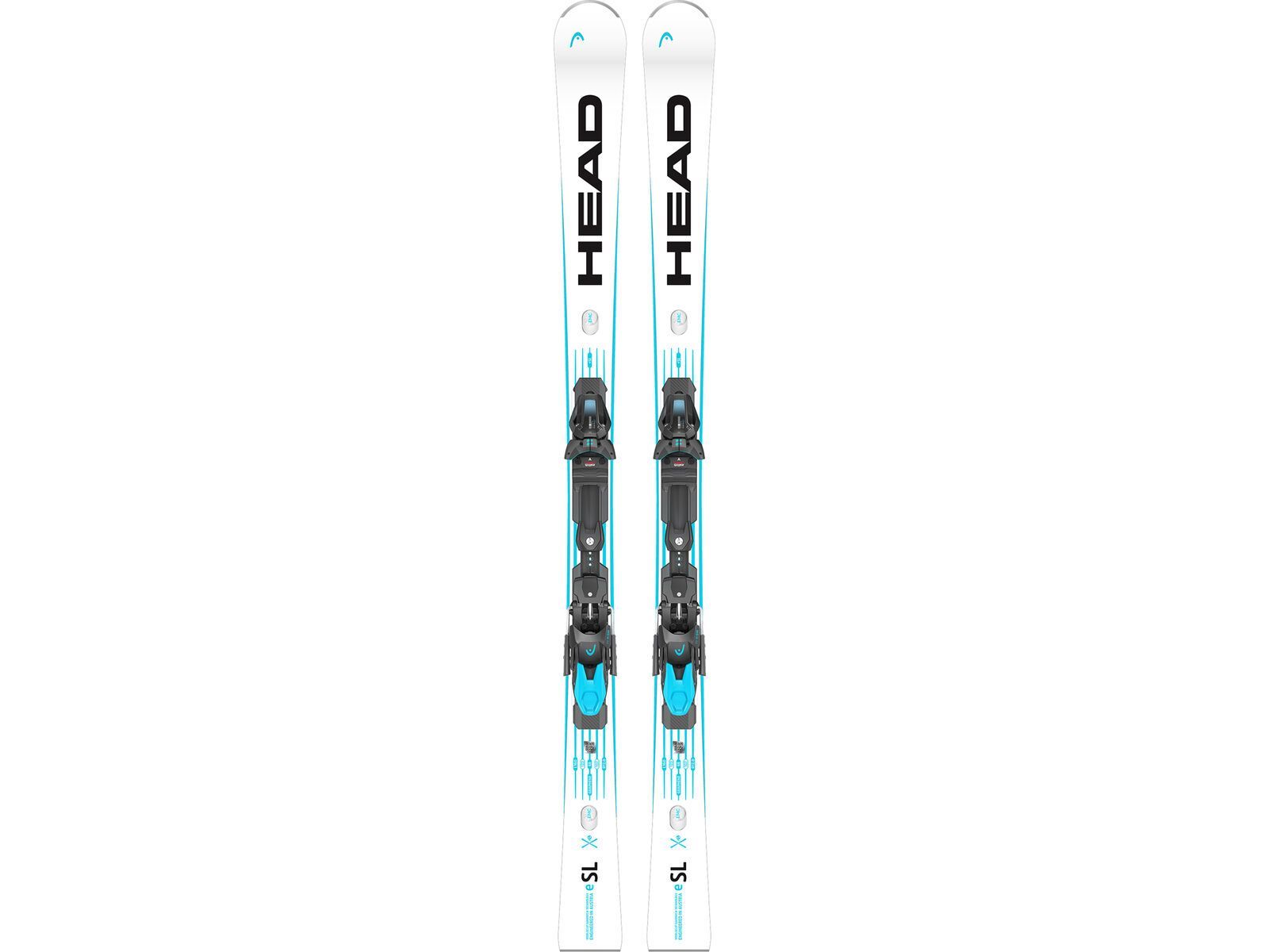 Head Worldcup Rebels e-SL + Freeflex 11 GW, matt black/speed blue | Bild 1
