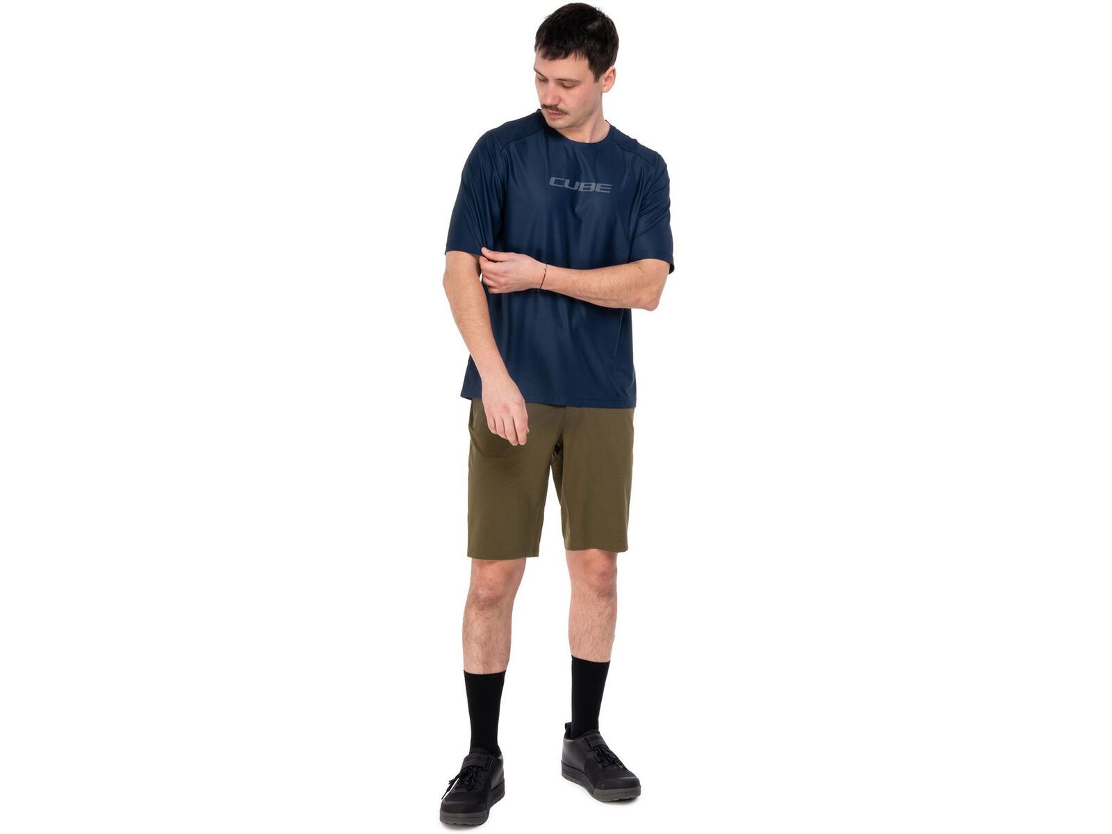 Cube Funktionsshirt kurzarm, blue | Bild 4