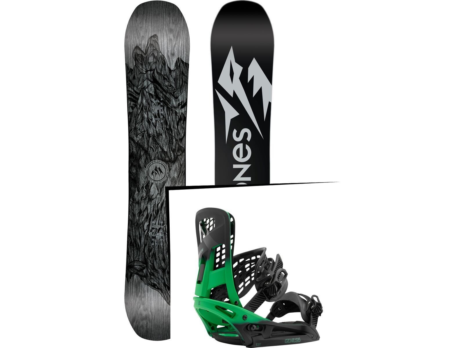 Set: Jones Ultra Mountain Twin 2019 + Burton Genesis EST (1712787S) | Bild 1