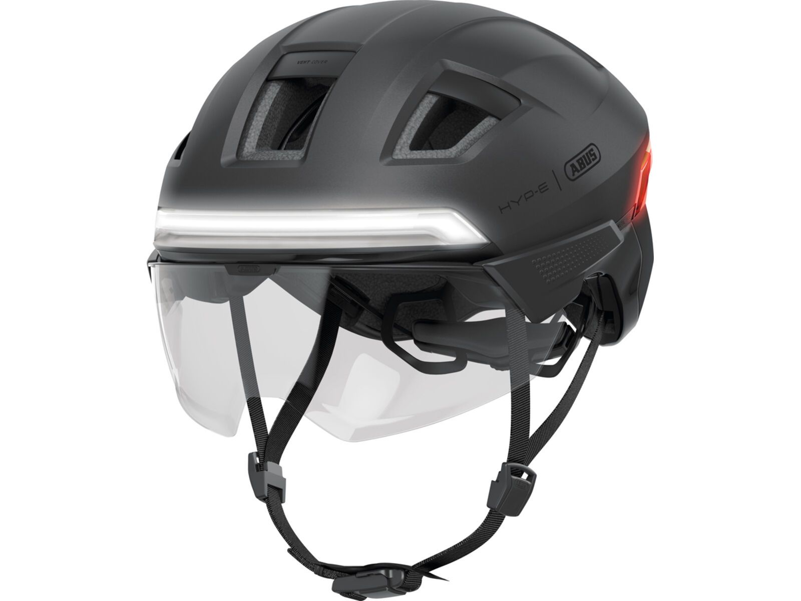 Abus Hyp-E Bl.ace, Clear / volcano titan | Bild 4