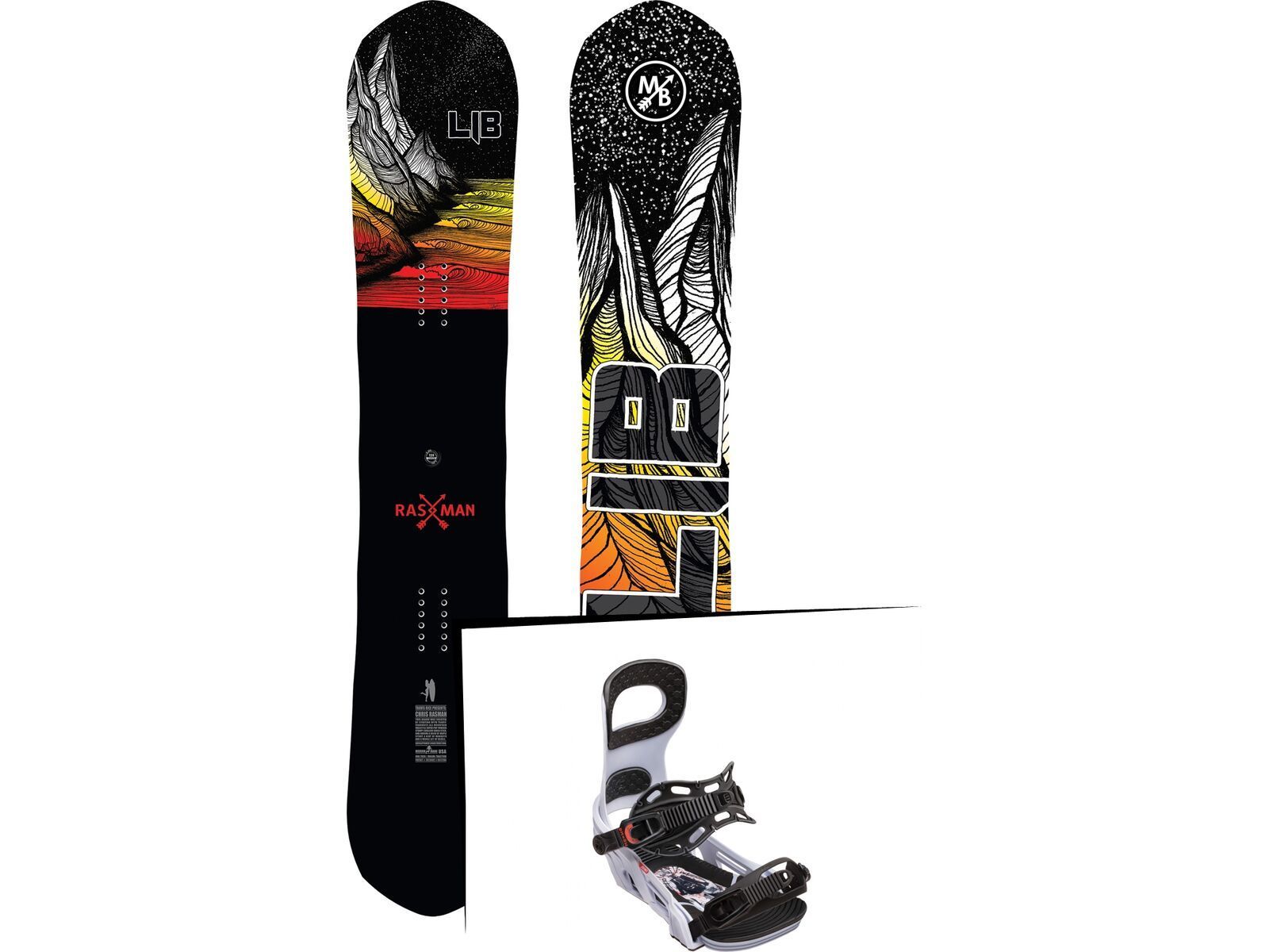 Set: Lib Tech T-RAS 2019 + Bent Metal Joint (2260302S) | Bild 1