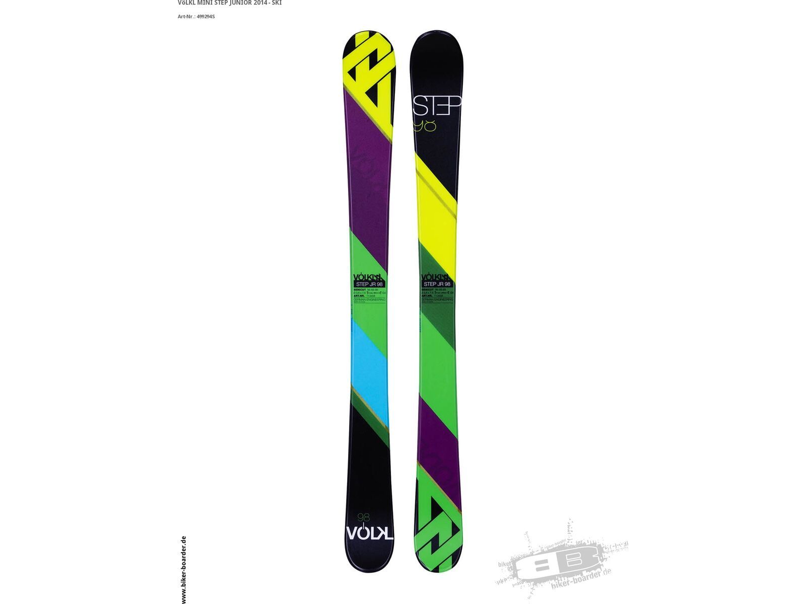 Völkl Set: Mini Step Junior 2014 + Marker M 7.0 Free | Bild 2