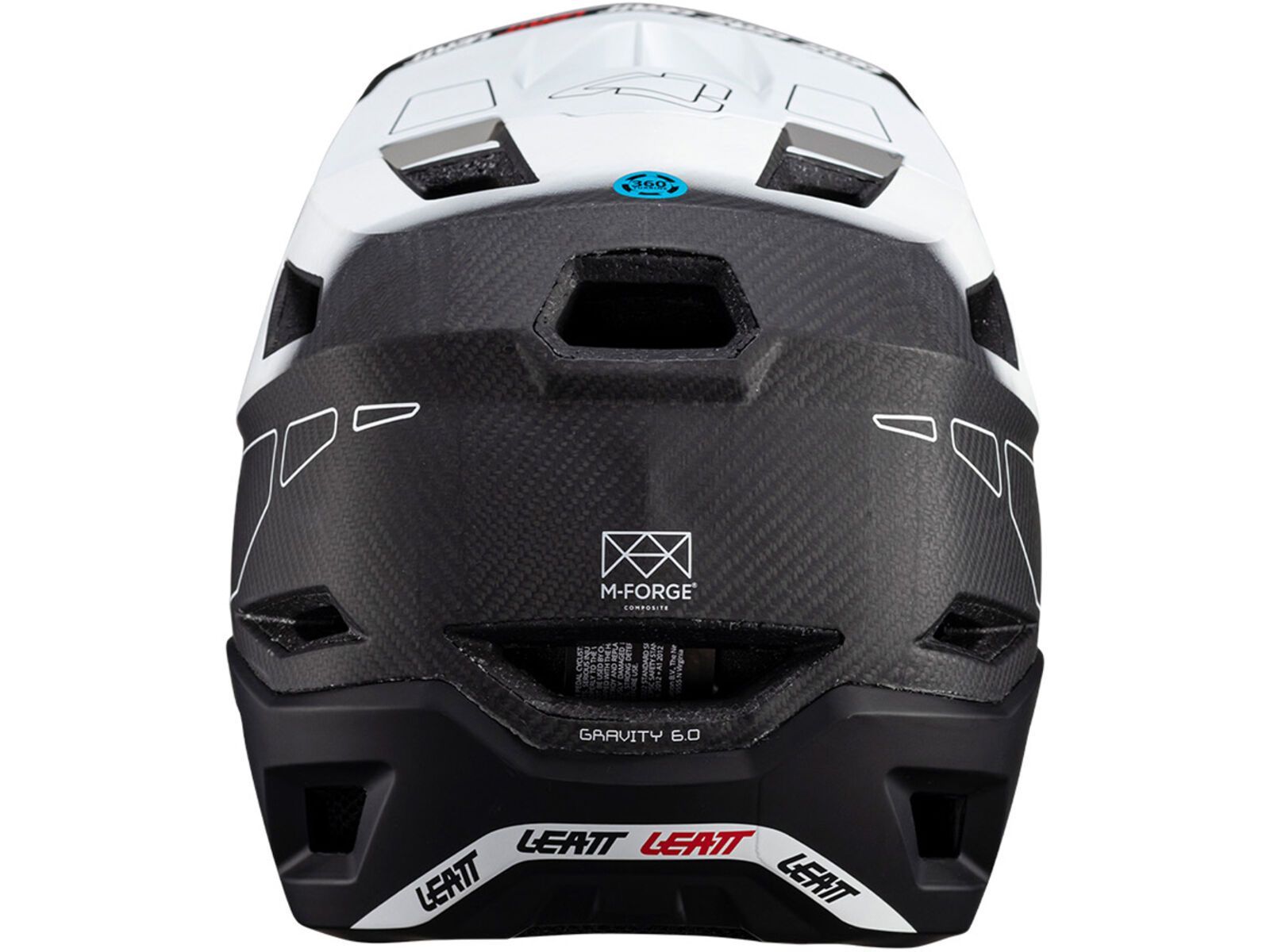 Leatt Helmet MTB Gravity 6.0 Carbon, white | Bild 3