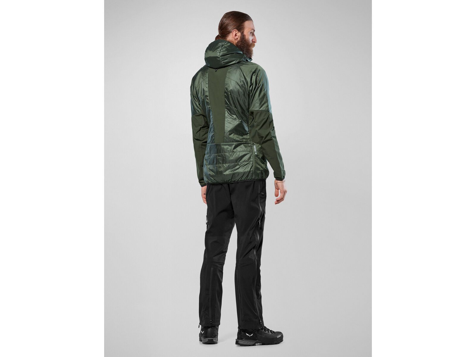 Salewa Ortles Hybrid TirolWool Responsive Jacke Herren, black out | Bild 4