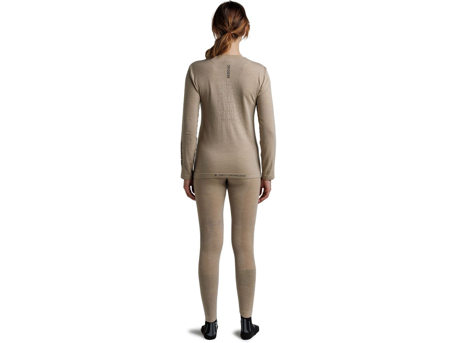 X-Bionic Mightywool Shirt LS Wmn, sand | Bild 7