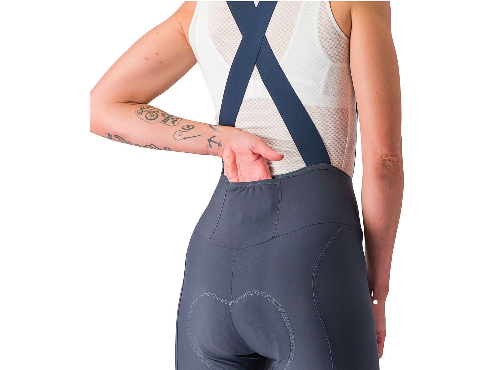 Castelli Espresso W DT Bibshort, belgian blue | Bild 4