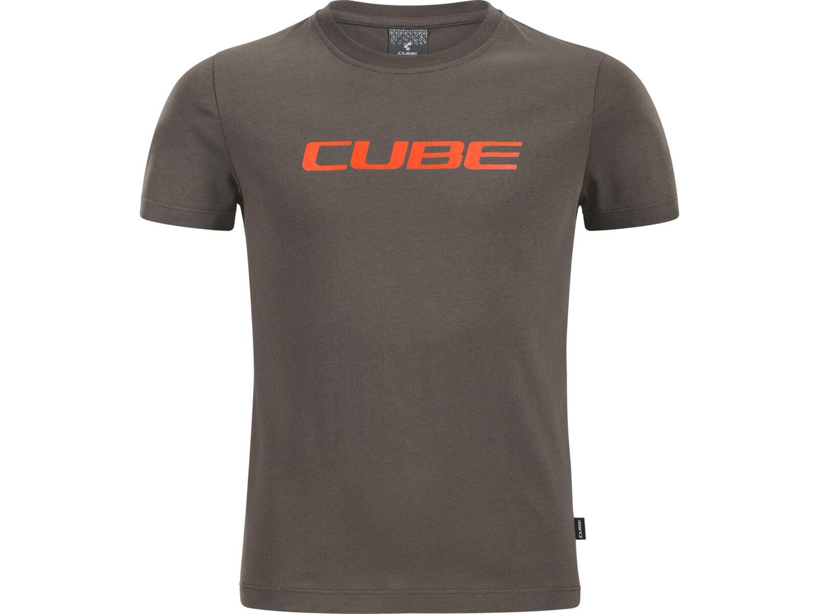 Cube Junior Organic T-Shirt Classic Logo, brown | Bild 1