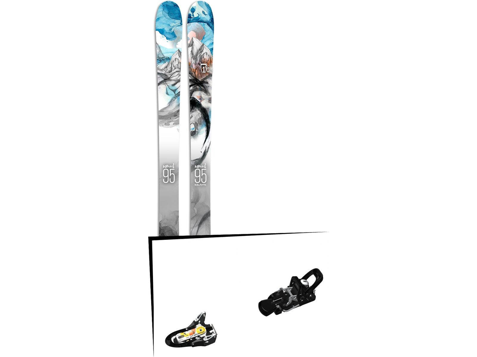 Set: Icelantic Nomad 95 2017 + La Sportiva TR2 LS (2038473S) | Bild 1