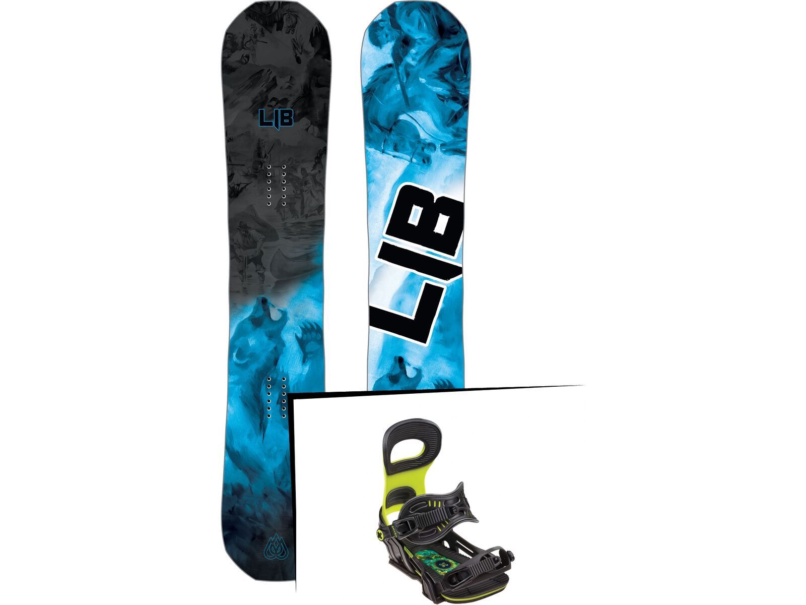 Set: Lib Tech T.Rice Pro 2019 + Bent Metal Transfer (2260307S) | Bild 1