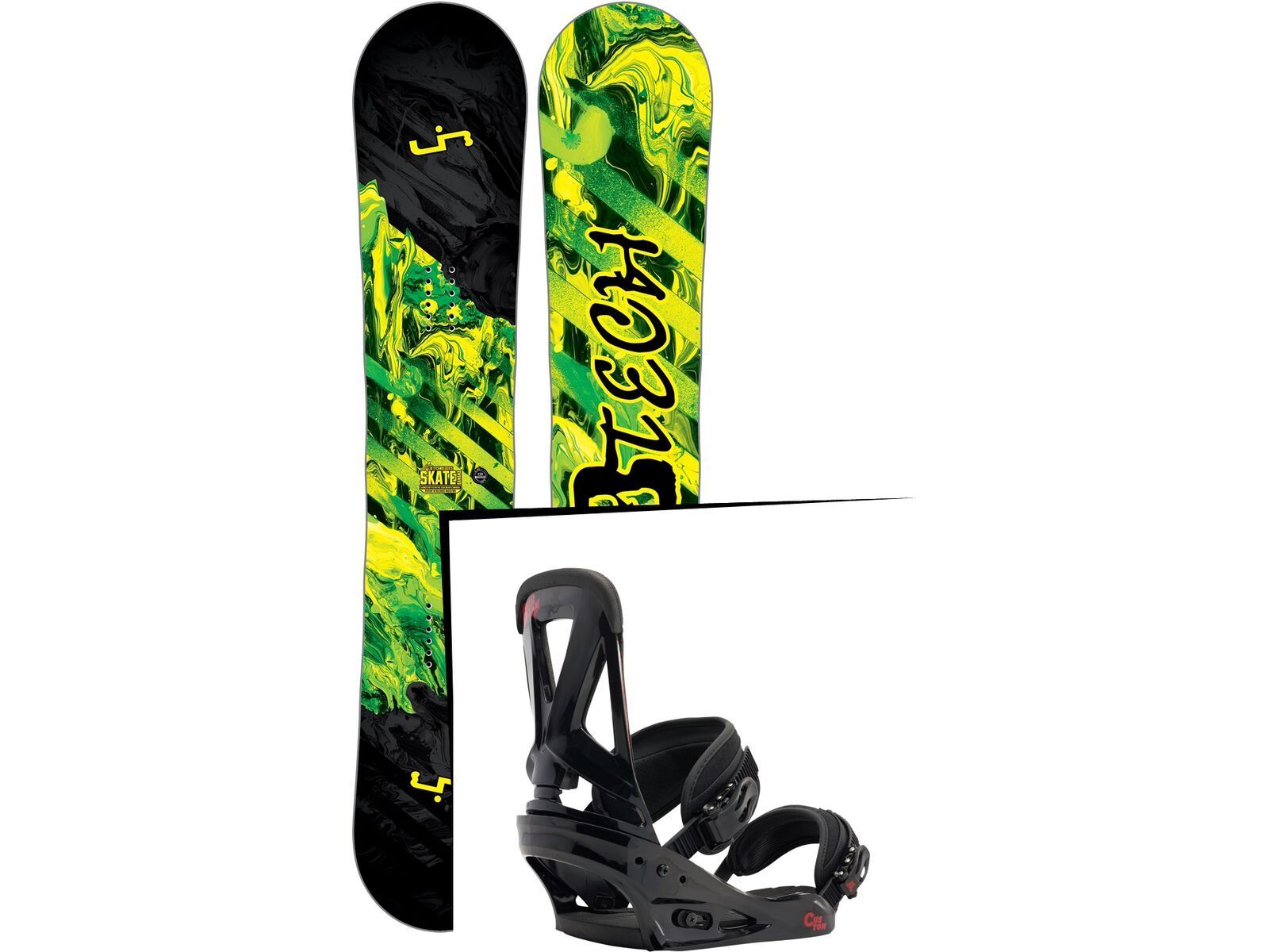 Set: Lib Tech Sk8 Banana 2017 + Burton Custom (1464181S) | Bild 1