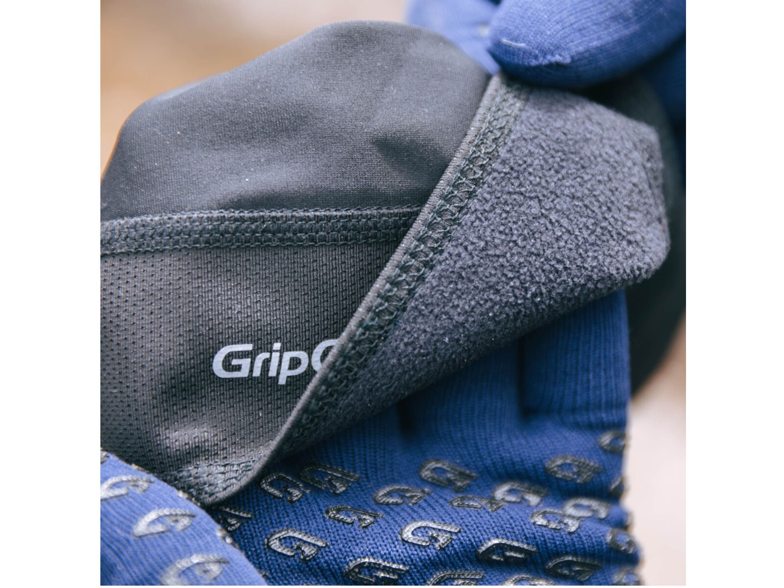 GripGrap Thermo Windproof Winter Skull Cap, black | Bild 4