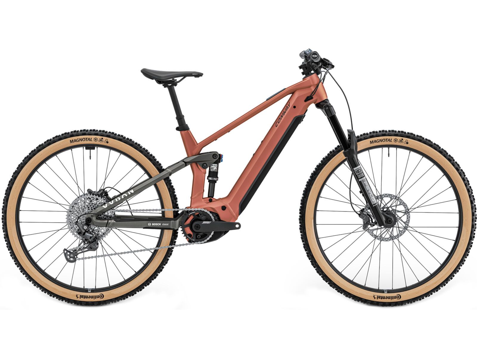 Conway Xyron ST 4.0 Alu, rust red matt/dark grey matt | Bild 1