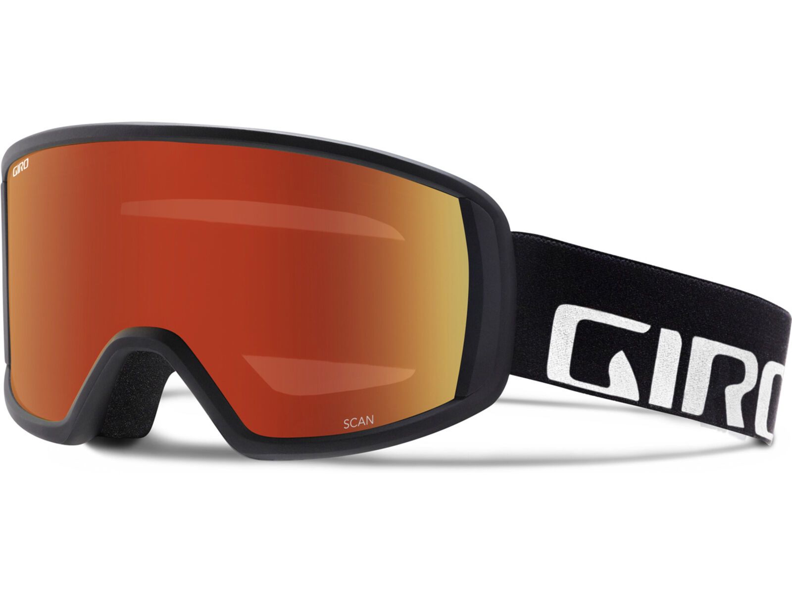 Giro Scan, black wordmark/Lens: amber scarlet | Bild 1