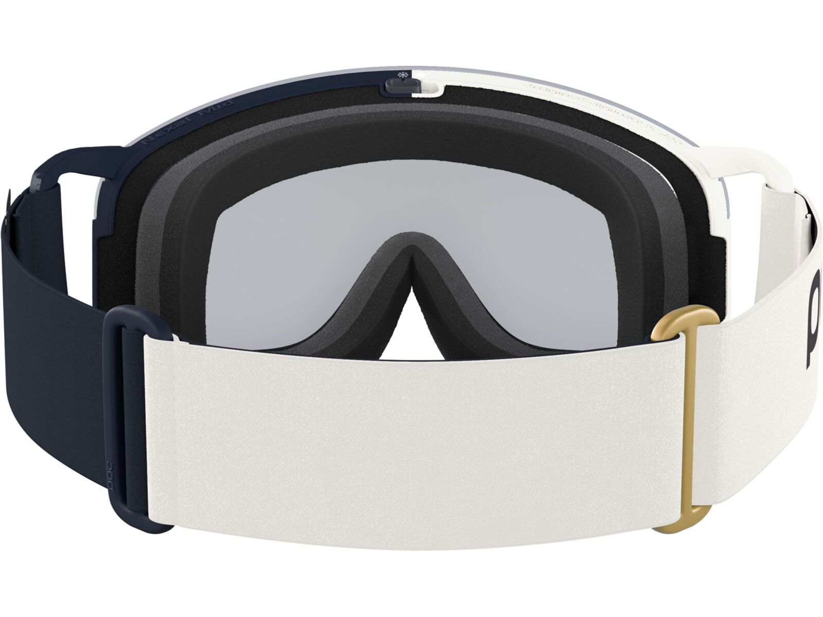 POC Nexal Mid, Clarity Uni. Partly Sunny Ivory / bleu/blanc | Bild 4