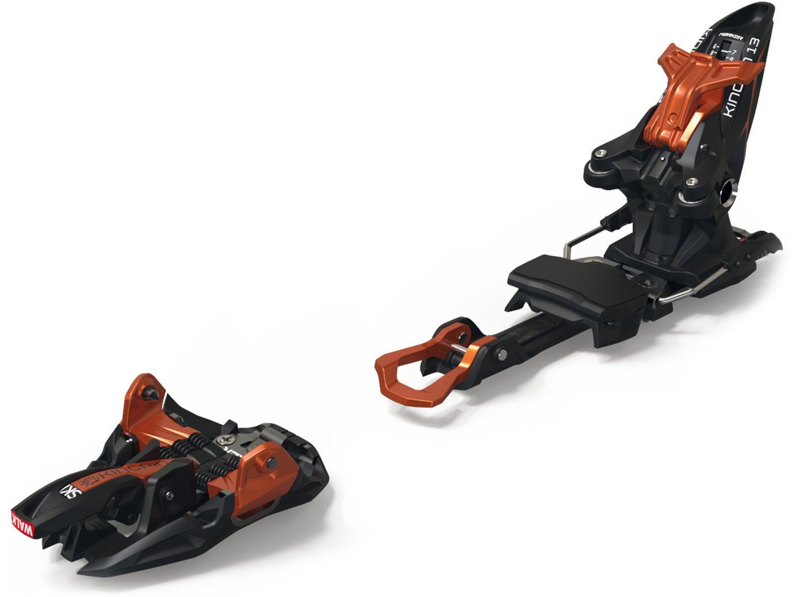 Set: Icelantic Nomad 95 2018 + Marker Kingpin 13 black/copper | Bild 3