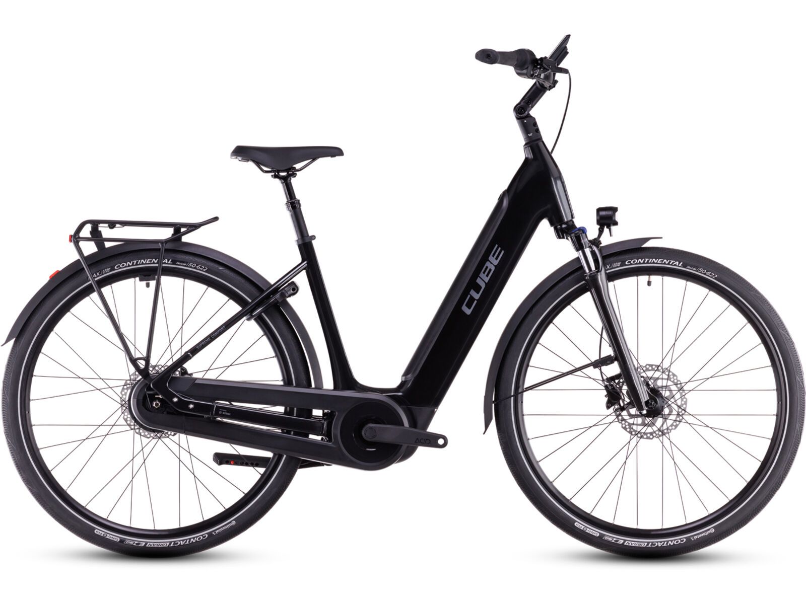 Cube Supreme Hybrid Comfort Pro 625 Easy Entry 26, grey´n´lunar | Bild 1
