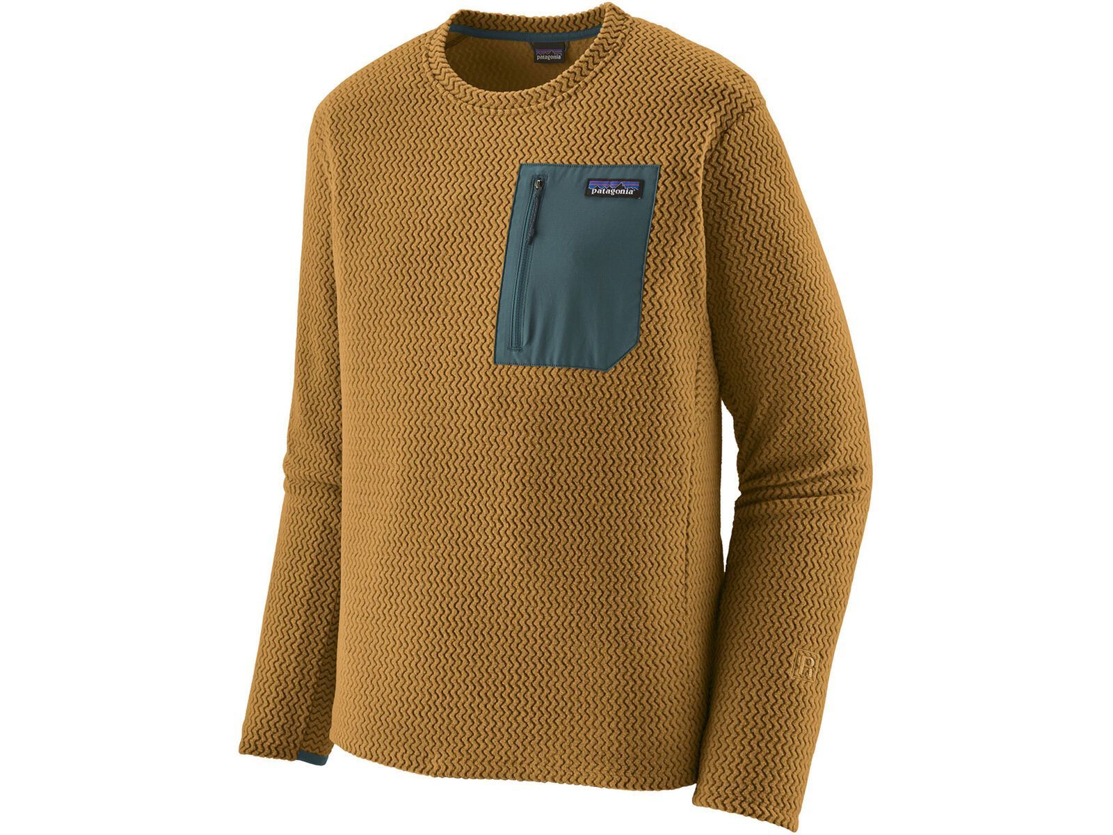 Patagonia Men's R1 Air Crew, bobcat brown | Bild 1
