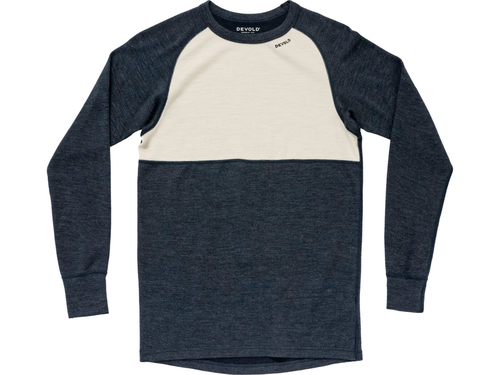 Devold Expedition Merino Silk Shirt Man, ink/offwhite | Bild 1