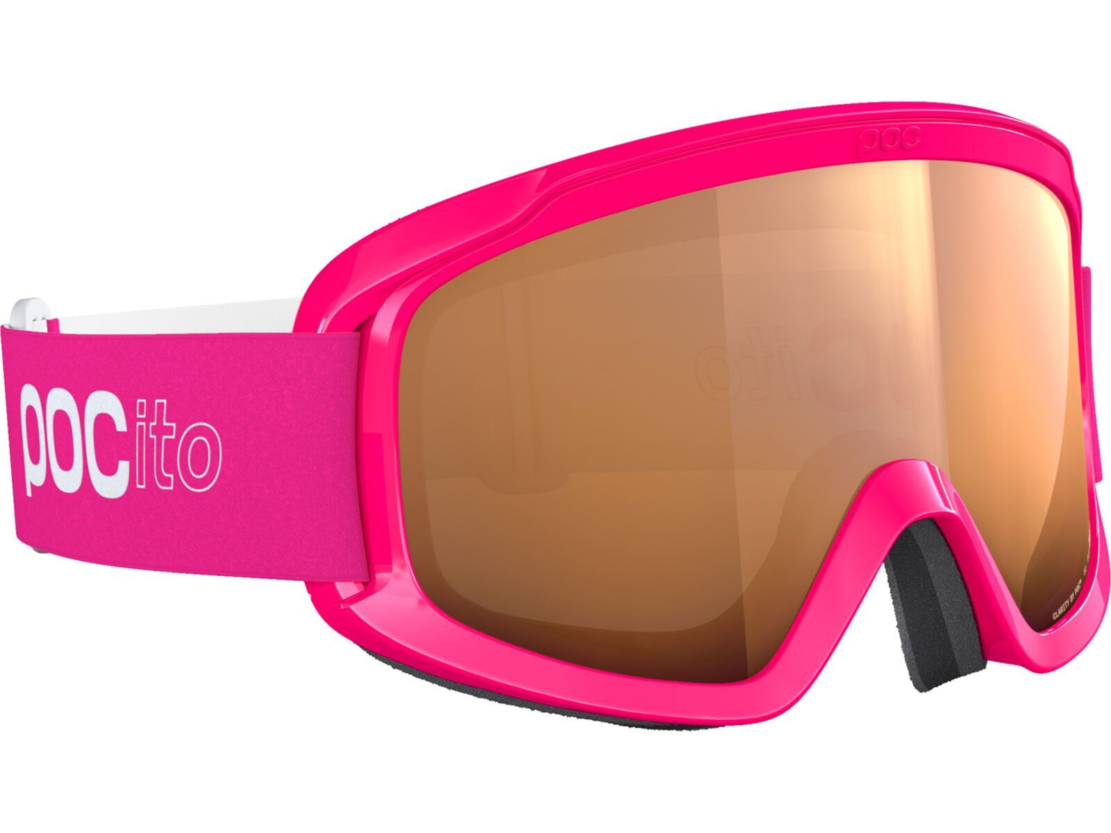 POC POCito Opsin, Clarity Partly Sunny Light Orange / fluorescent pink | Bild 3