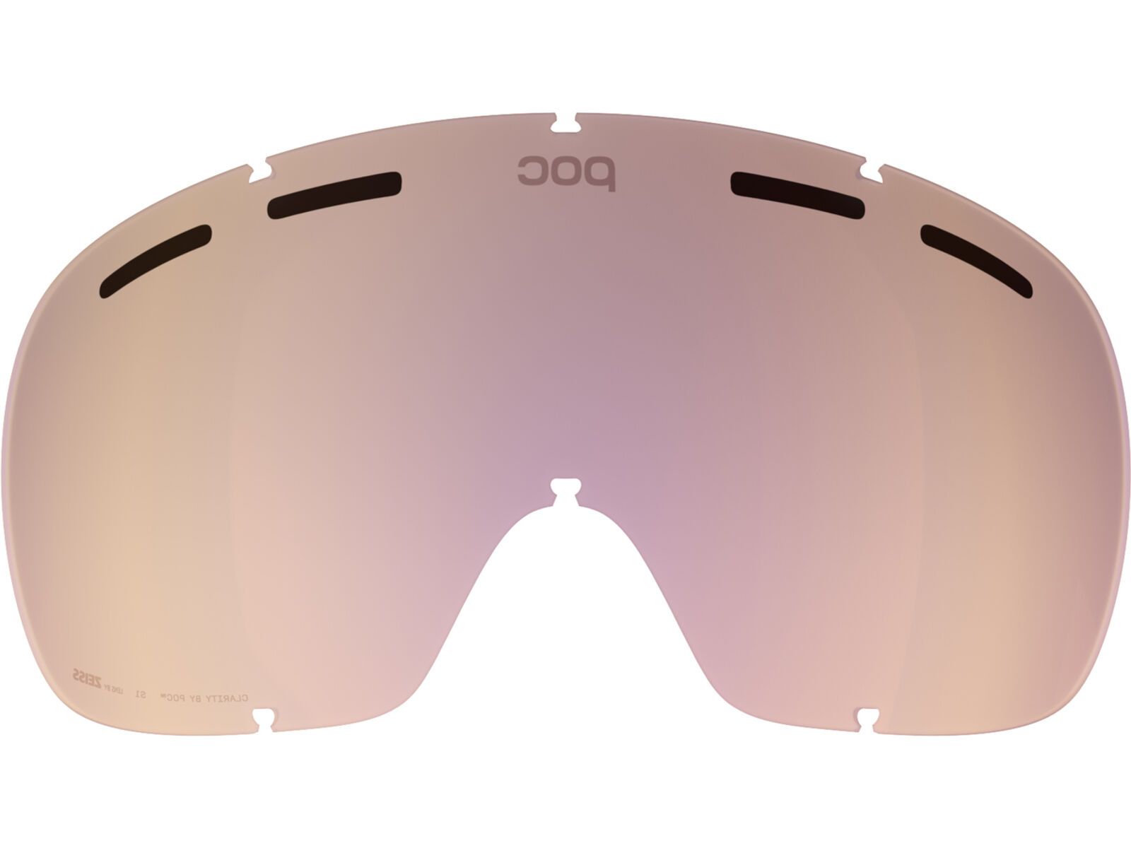 POC Fovea/Fovea Race Lens, Clarity Int./Cloudy Coral | Bild 2