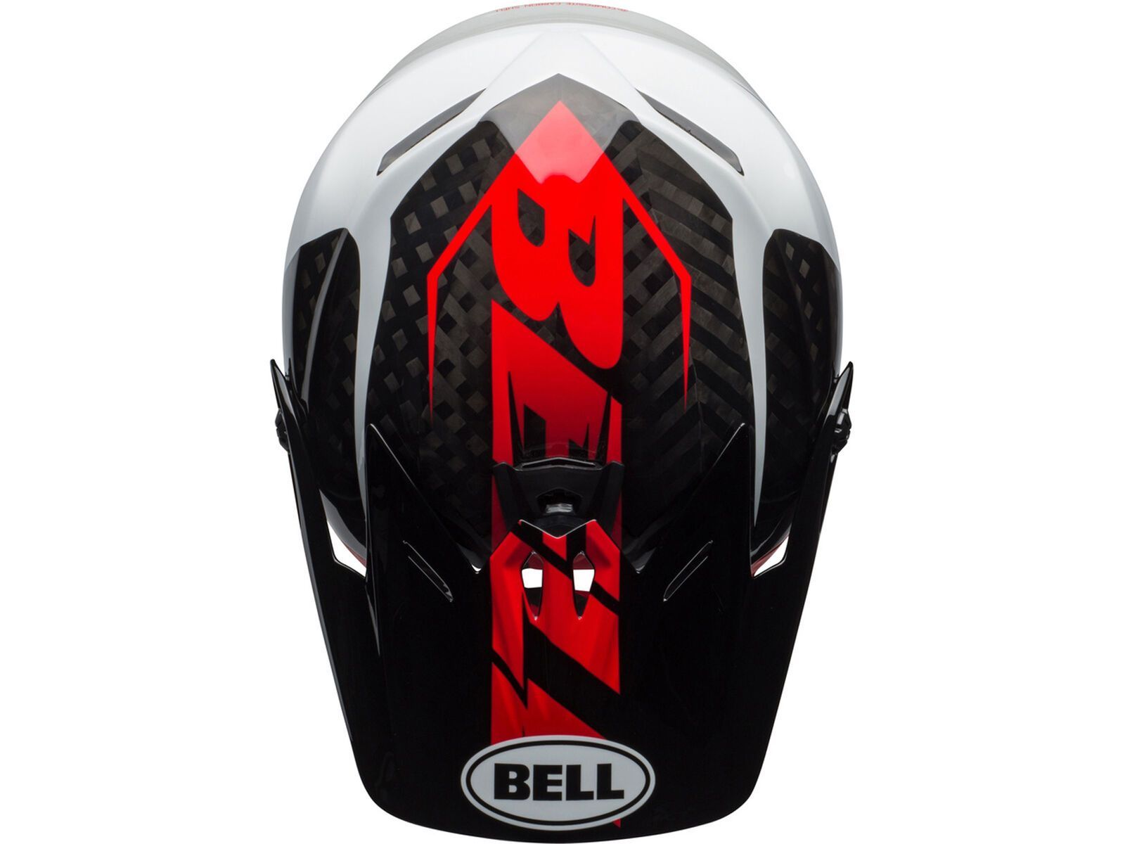 Bell Full-9, gloss white/black/hibiscus rio | Bild 6