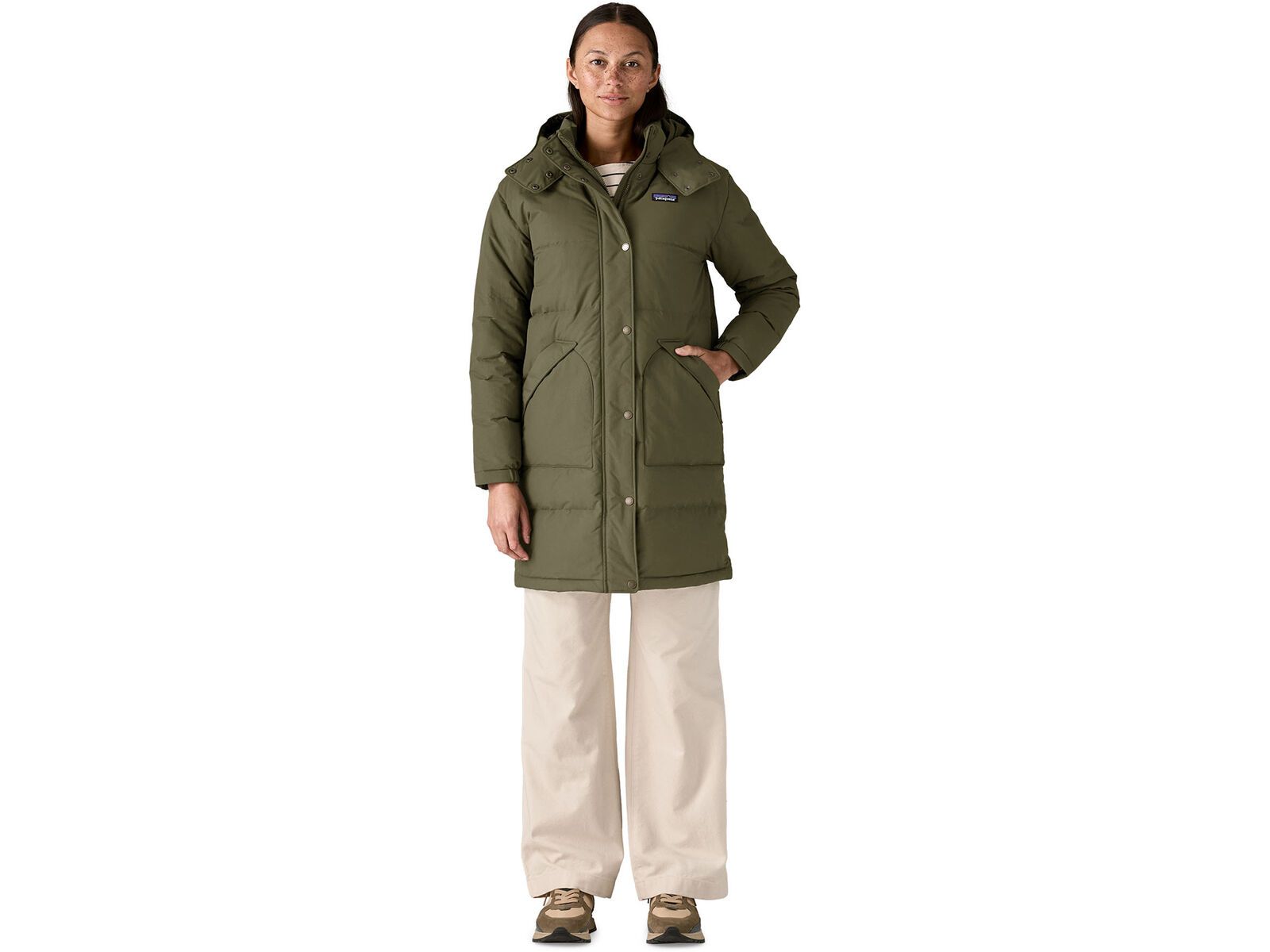 Patagonia Women's Downdrift Parka, basin green | Bild 4