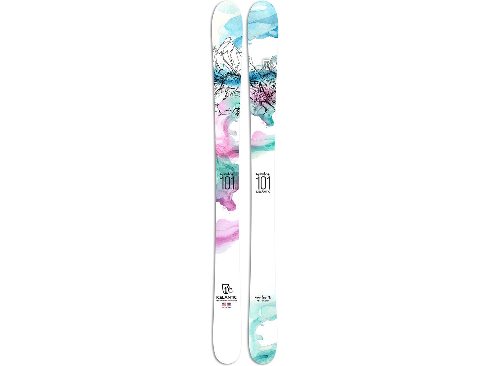 Set: Icelantic Maiden 101 2017 + G3 Ion 12 (1716205) | Bild 2