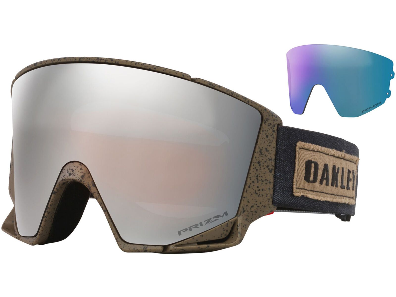 Oakley Flow Scape L Sage Kotsenburg Signature, Prizm Snow Black Iridium & Iced | Bild 1