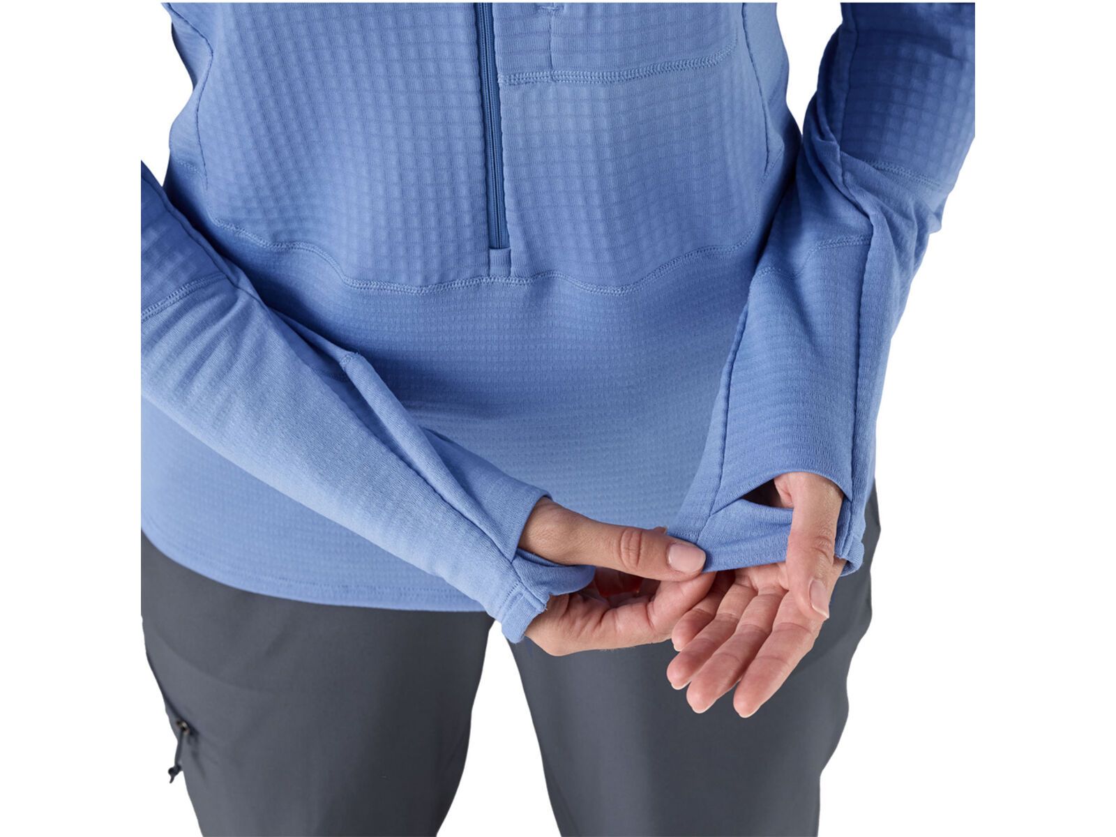 Patagonia Women's R1 Hybrid Pullover Hoody, abundant blue | Bild 6
