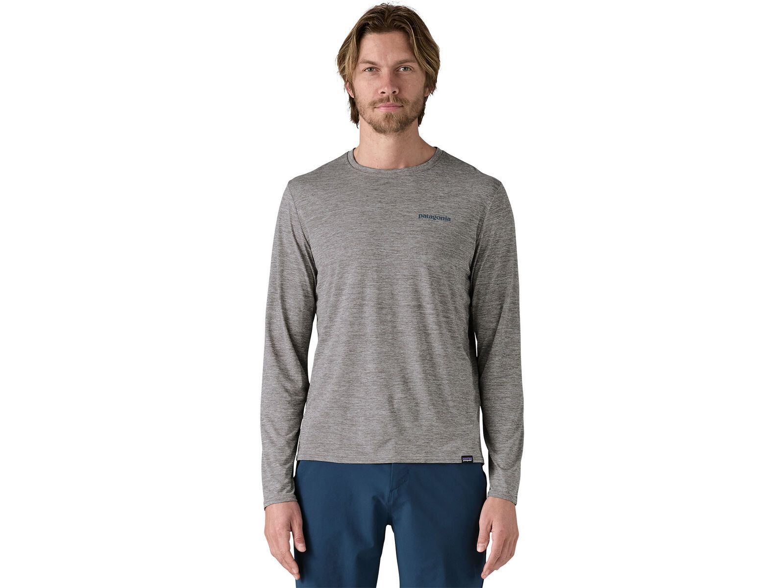 Patagonia Men's Long-Sleeved Cap Cool Daily Graphic Shirt - Waters, abalone blue/feather grey | Bild 2