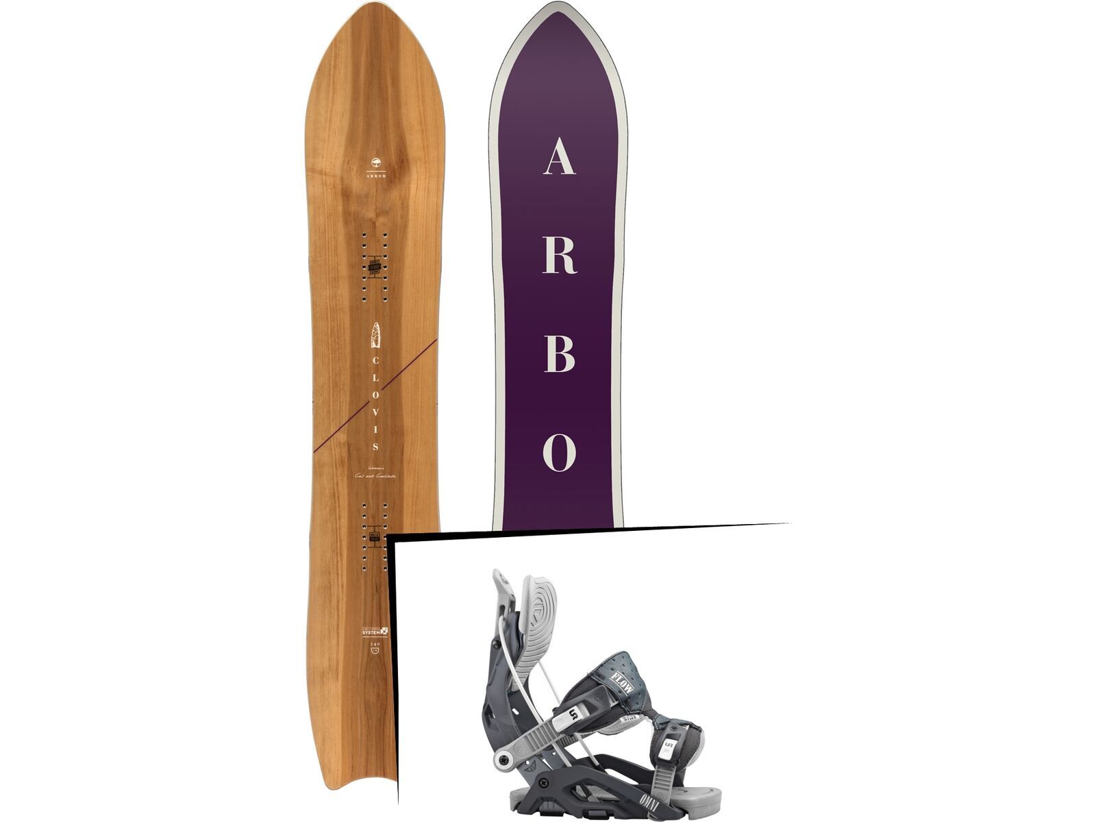 Set: Arbor Clovis Womens 2017 + Flow Omni (1513199S) | Bild 1