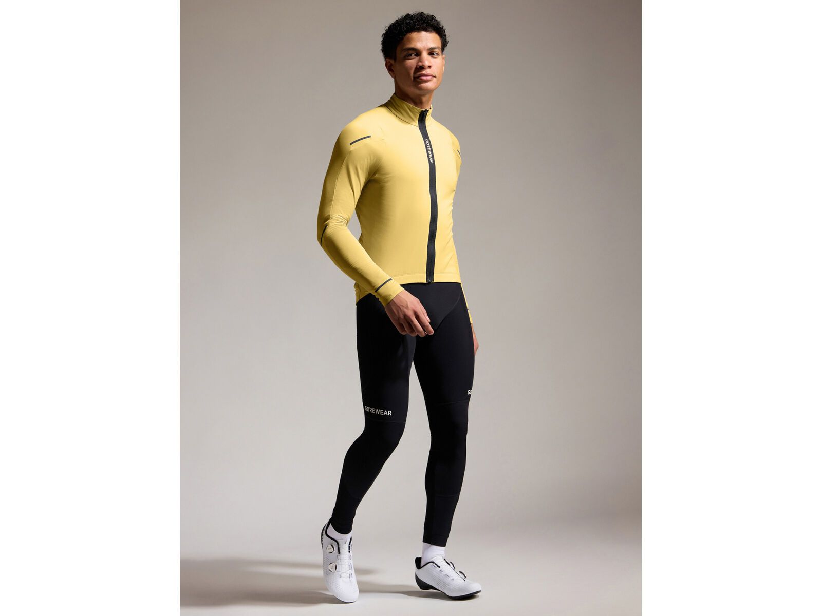 GOREWEAR Spinshift Thermo Langarm Trikot Herren, tuscan sand | Bild 7